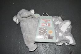 *Little Miracles Snuggle Me Too Elephant & Blanket