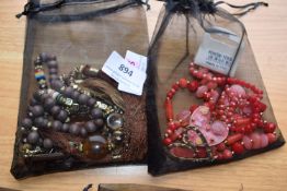 *2x Packs of Costume Jewellery