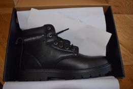 Contractor 802 SM Black Safety Footwear Size: 10