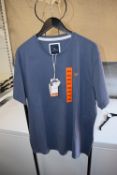 *Crew Clothing Steel Blue T-Shirt Size: XXL