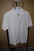 Top Man Cotton Shirt Size: S