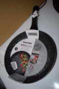 Salter Mega Stone Platinum 28cm Frying Pan