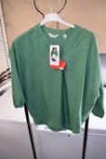 *Weatherproof Bottle Green Cotton Top Size: M