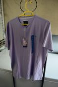 *Crew Clothing Co. Lilac T-Shirt Size: L