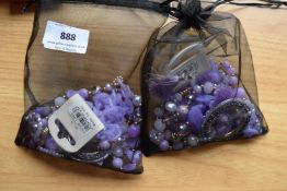 *2x Packs of Costume Jewellery