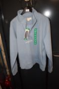 *Aeropostale Pale Blue Long Sleeve Half Zip Top Size: XL