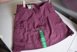*32 Degrees Cool Plum Skirt Size: XL