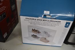 *Stackable Shoebox and Organiser