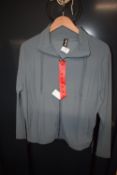 *Grey Long Sleeve Full Zip Windproof Top Size: M
