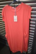 *Apricot Dress with Pockets Size: 10-18