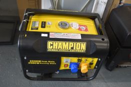 *Champion CPG3500-UK Petrol Driven Generator