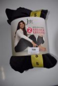 *Jezebel Velour Leggings 2pk