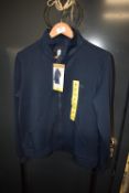 *Mondetta Navy Long Sleeve Full Zip Top Size: S