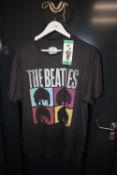 *Beatles Black T-Shirt Size: XL