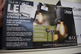 *Feit LED Vintage 48ft String Lights