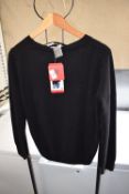 *Matty 100% Cashmir Black Sweater Size: M