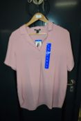 *Hilary Radley Women’s Pink Short Sleeve Top Size: L