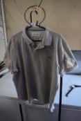 *Jack Wills Grey Polo Shirt Size: XXL
