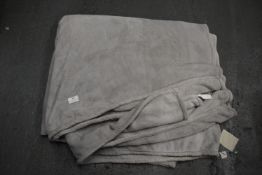 *Grey Plush Blanket