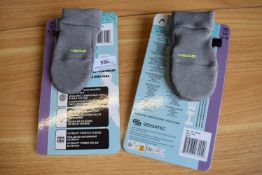 2x Pair of Head Kid’s Touchscreen Mittens Size: XS
