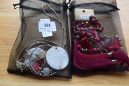 *2x Packs of Costume Jewellery