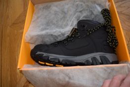 JCB X Series/B Black Leather Composite Toe Safety Boots Size: 11