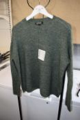 *Buffalo Green Crewneck Sweater Size: S