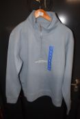 *Aeropostale Blue Half Zip Long Sleeve Top Size: L