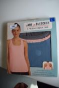 *Jane & Bleecker Racerback Tank Top 3pk Size: L