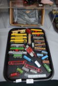 N Gauge Diecast Metal Railway Comprising Locos, Carriages, and Track, etc.