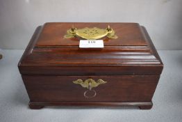 Georgian Mahogany Tea Caddy