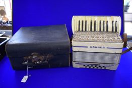 Hohner Imperial Cased Accordian