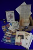 Box of General Ephemera
