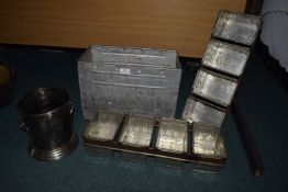 Hovis Bread Baking Tins, Large Wahls Ice Cream Tin, etc.