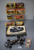 Corgi Whizzwheels Diecast Racing Car Toys, etc. Including JPS Lotus F1