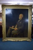 *Oil on Canvas Portrait of Sir Thomas Reckitt BTJP by John Henry Fredrick Bacon 1907