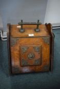 *Victorian Oak Purdonium Coal Box