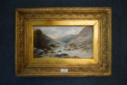 R. Shaw Oil on Canvas Signed & Dated 1885 