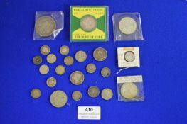 Vintage Silver Coinage Including Victoria 1890 Crown, Australian Silver Floren, etc. (some small