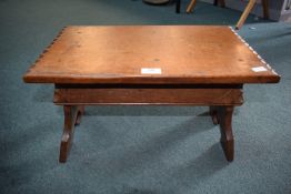 Oak Stool Made by Jack Grimble of Cromer