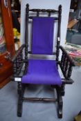 Victorian Child American Rocking Chair