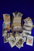 Box of Assorted Vintage Postcards of the World
