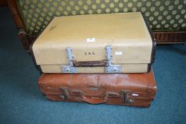 Two Vintage Suitcases