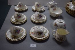 Royal Worcester Roanoke Part Tea Set 22pcs