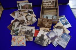 Box of Vintage Postcards Including Hull and The World