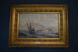 Classic Maritime Oil Painting 