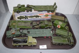 Diecast Military Vehicles Including Dinky etc.