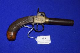 18th Century Pocket Sized Flintlock Pistol