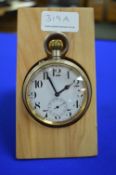 Oversized EPNS Pocket Watch Swiss Made (in working