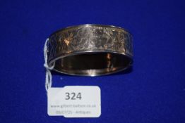 Silver Hinged Bangle - Hallmarked Birmingham 1908, ~20.5g